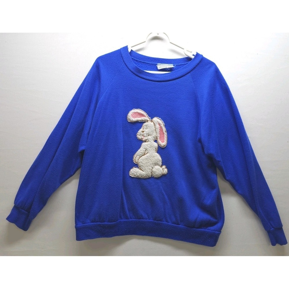 VTG 80s Cherry Hill Tracksuit Set Fluffy Bunny Grannycore Cottagecore